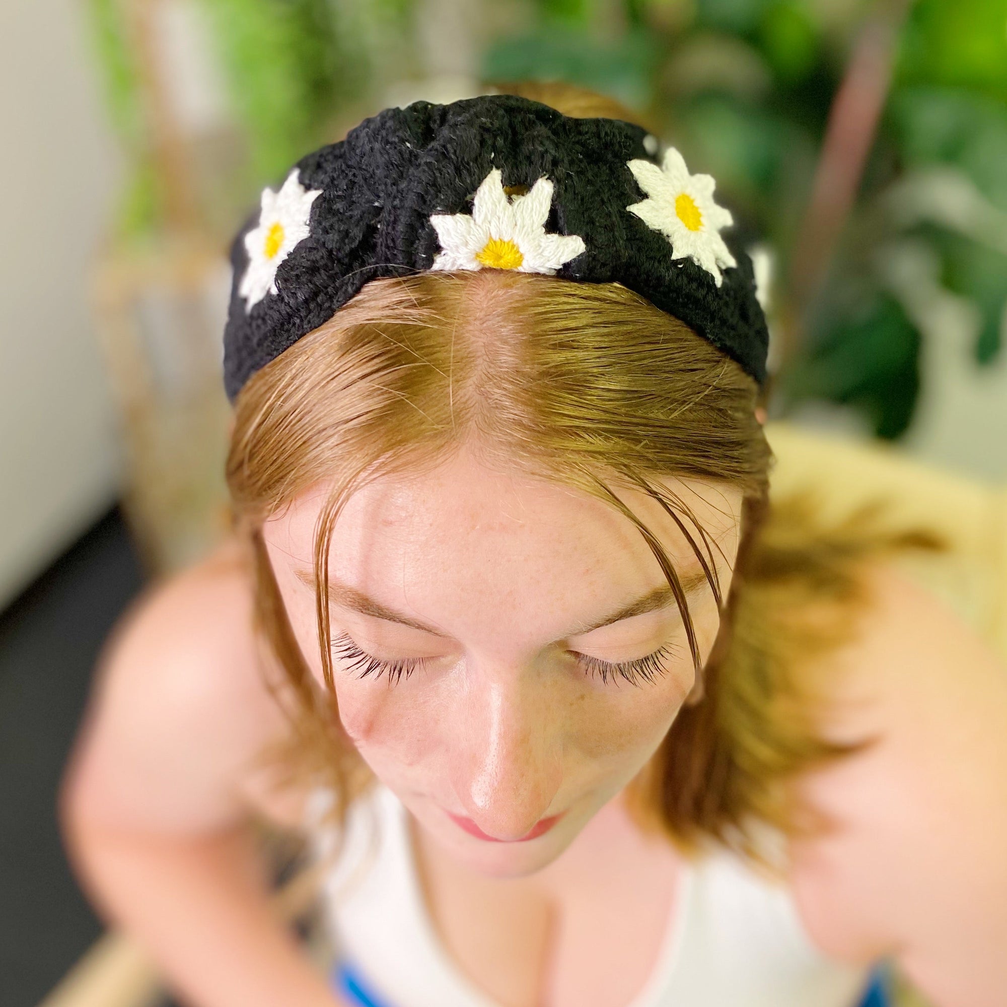 Patchwork Crochet Headband