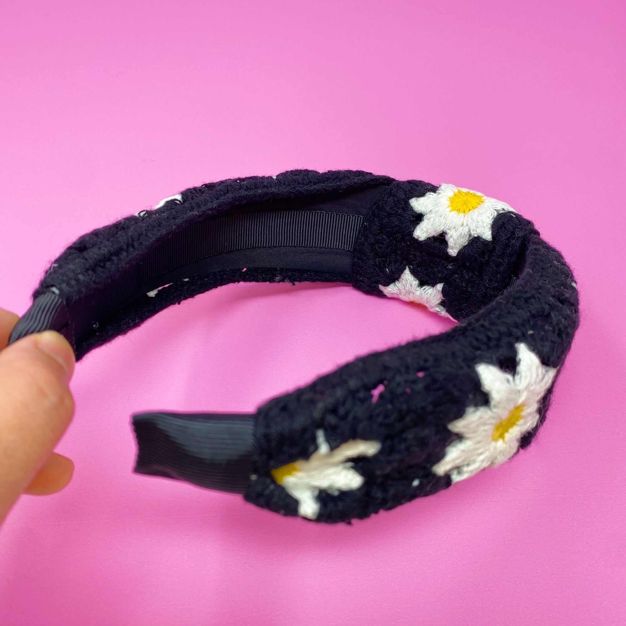 Patchwork Crochet Headband