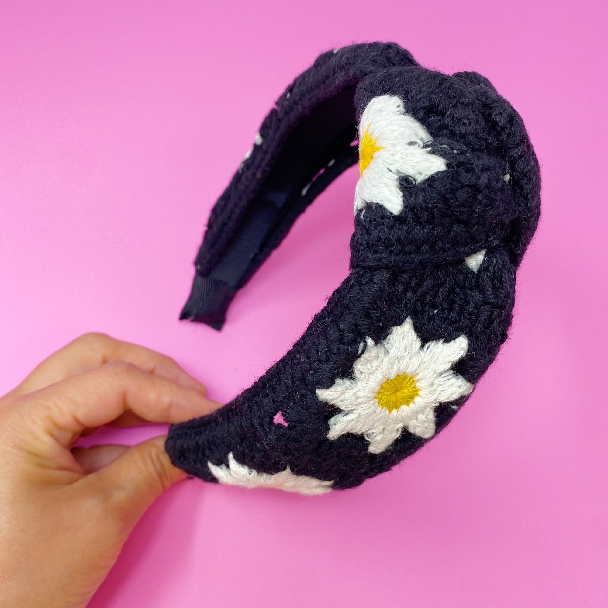 Patchwork Crochet Headband