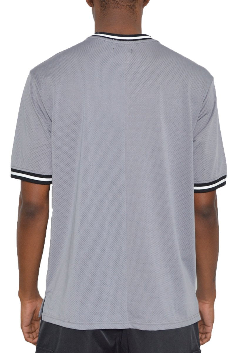 MicroMesh Round Neck Plain Jersey Tshirt STS0170