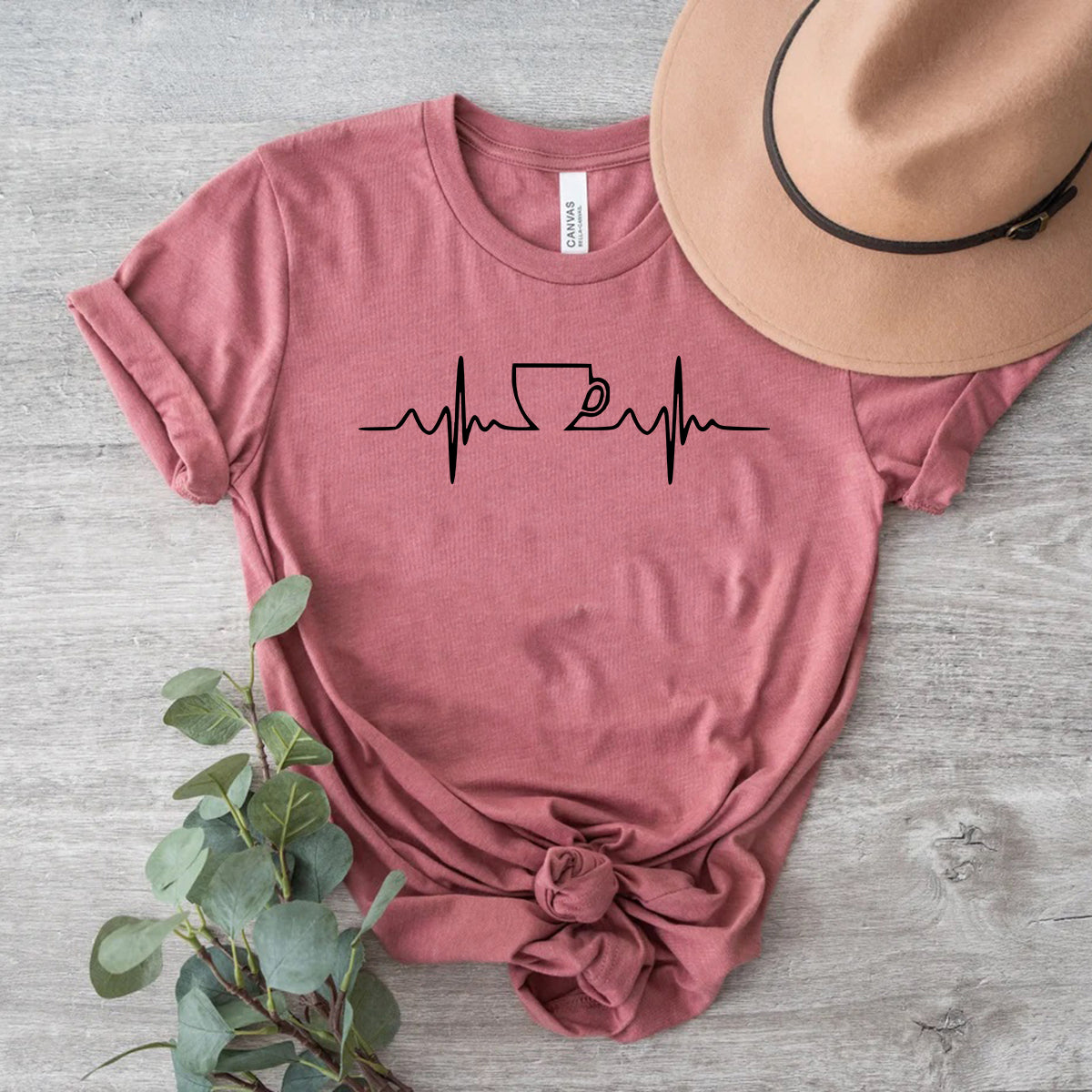 Coffee Heartbeat Shirt